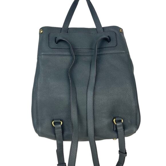 ANNABEL INGALL Italian Leather Drawstring Backpack - $550.